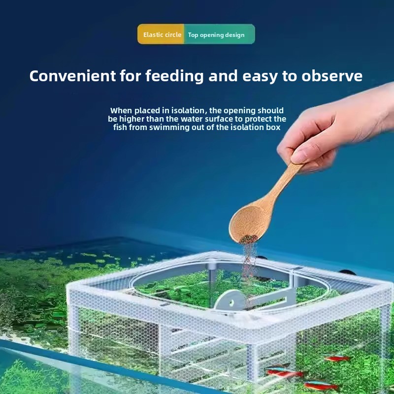 Tank Divider Mesh - Aquarium Fish Breeding Net Isolation Box