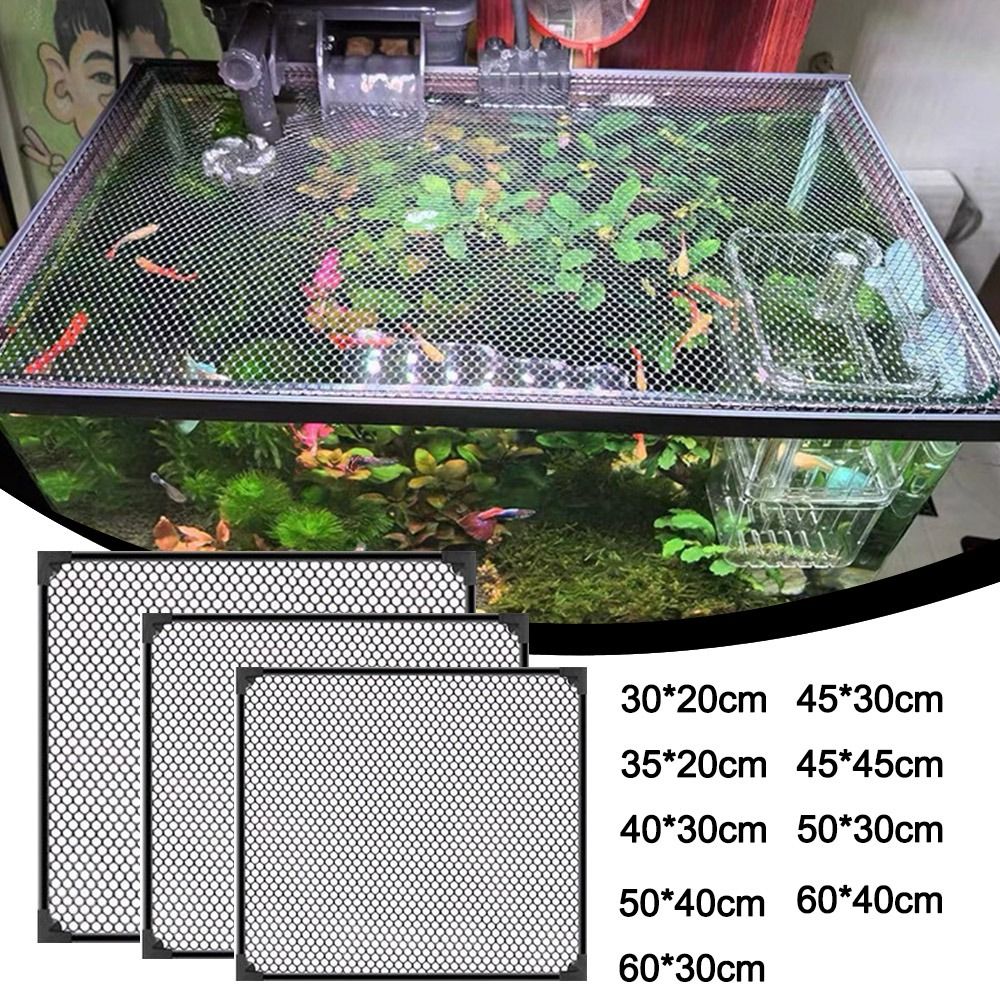 Sturdy Magnetic Fish Tank Lid  - Tank Divider Mesh 评论和价格