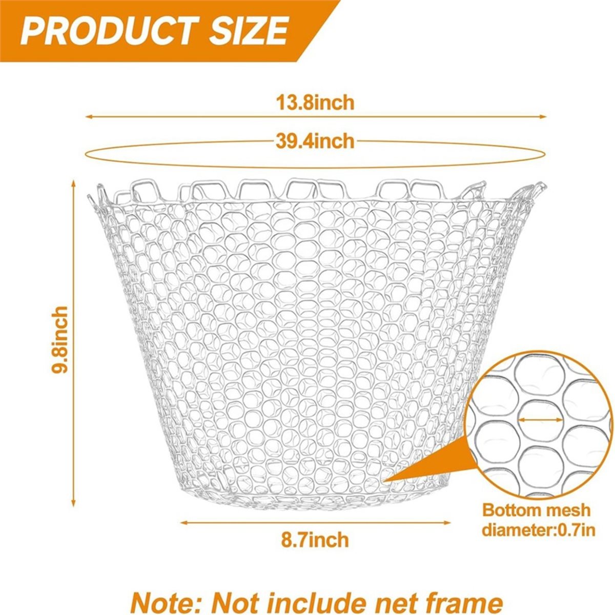salego 2Pcs Rubber Fishing Net - Fish Net Handle 评论和价格
