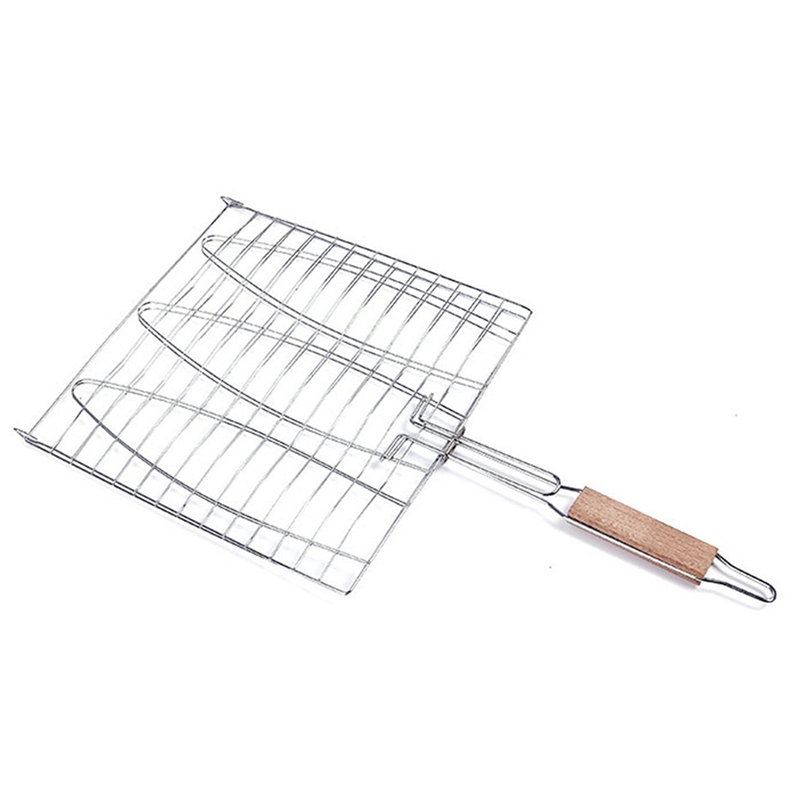 [A93Z!】 BBQ Fish Grill Net Bar - Fish Net Handle 评论和价格