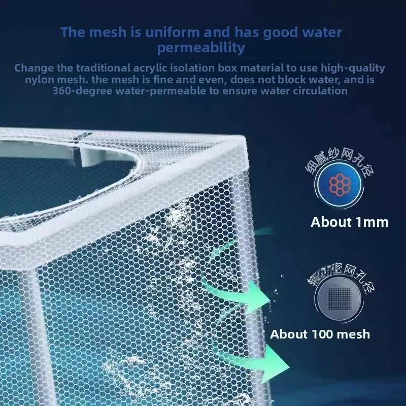 Aquarium Fish Breeding Net Iso - Tank Divider Mesh 评论和价格