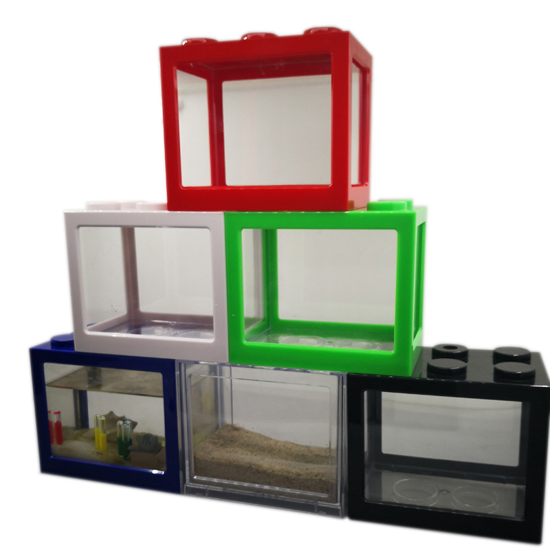 7 Color Mini Aquarium Betta Fi - Aquarium Goldfish 评论和价格