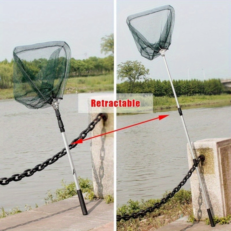 Foldable Triangle Fishing Land - Fish Net Handle 评论和价格