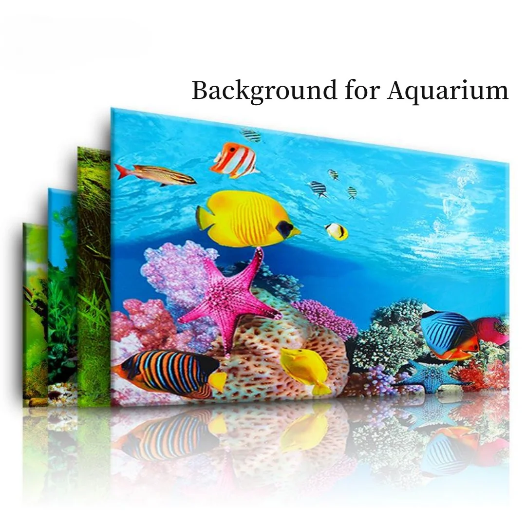 Background Aquarium 3D Sticker - Aquarium Fish Hideout 评论和价格