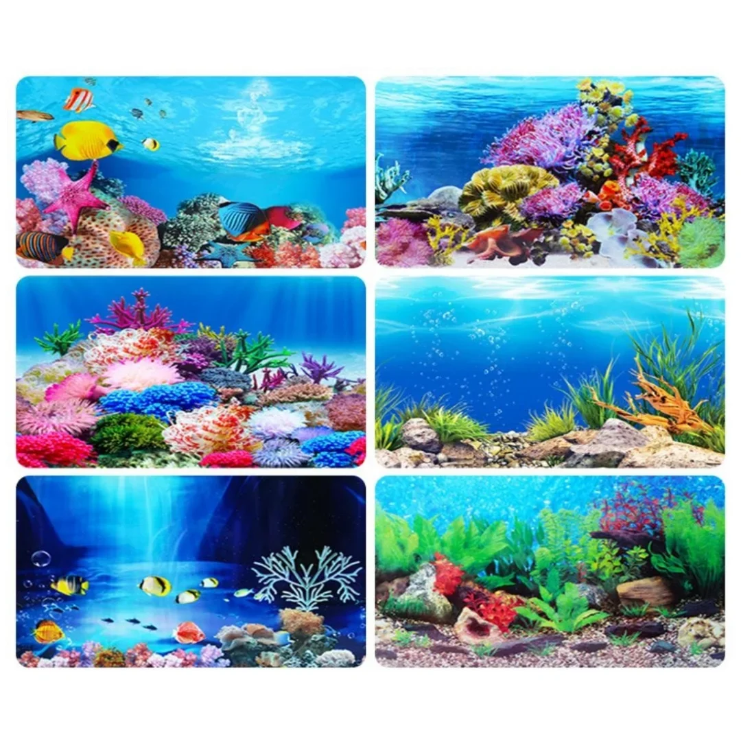 Background Aquarium 3D Sticker - Aquarium Fish Hideout 评论和价格