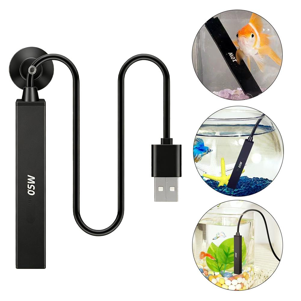 Mini USB Aquarium Heater 5V Au - Aquarium Fish Betta 评论和价格