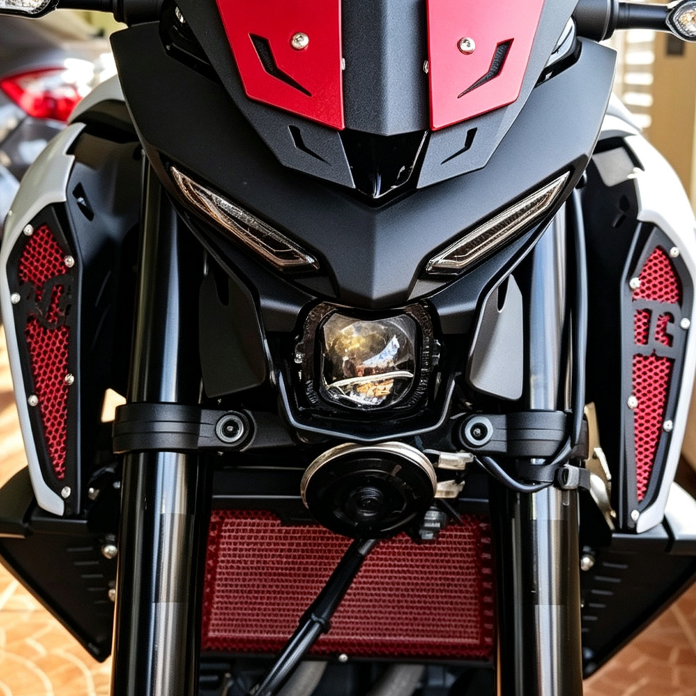 MT-03 Motorcycle Intake Cover  - Tank Divider Mesh 评论和价格
