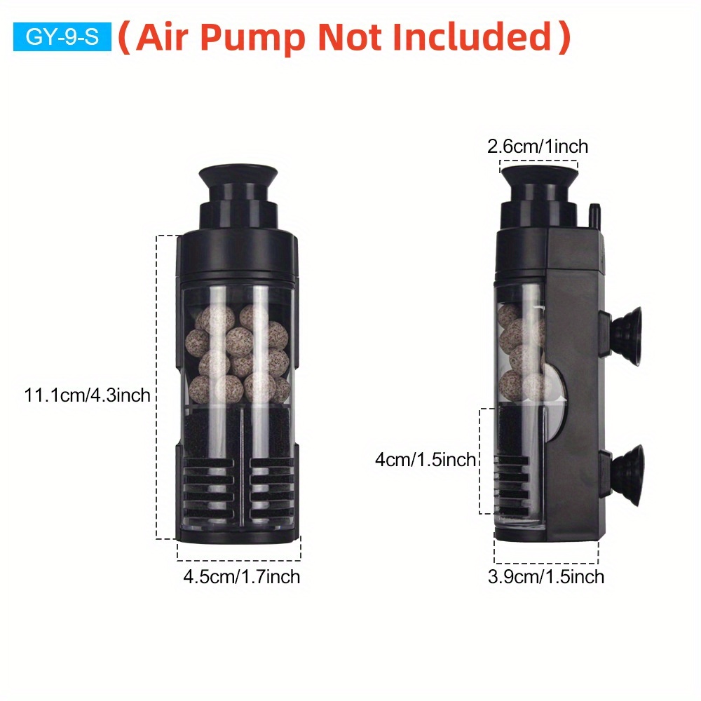 Compact Wall-Mounted Bio Spong - Aquarium Fish Betta 评论和价格