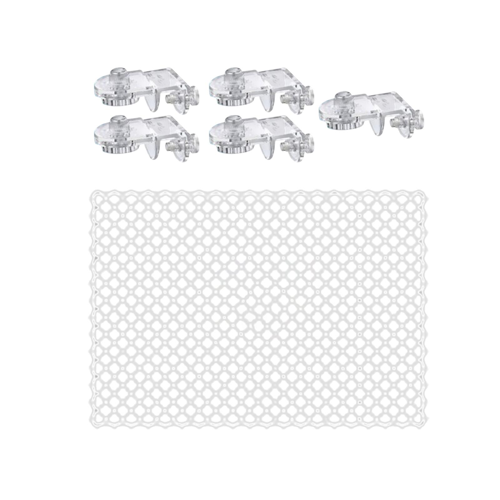 Transparent Mesh Fish Tank Scr - Tank Divider Mesh 评论和价格
