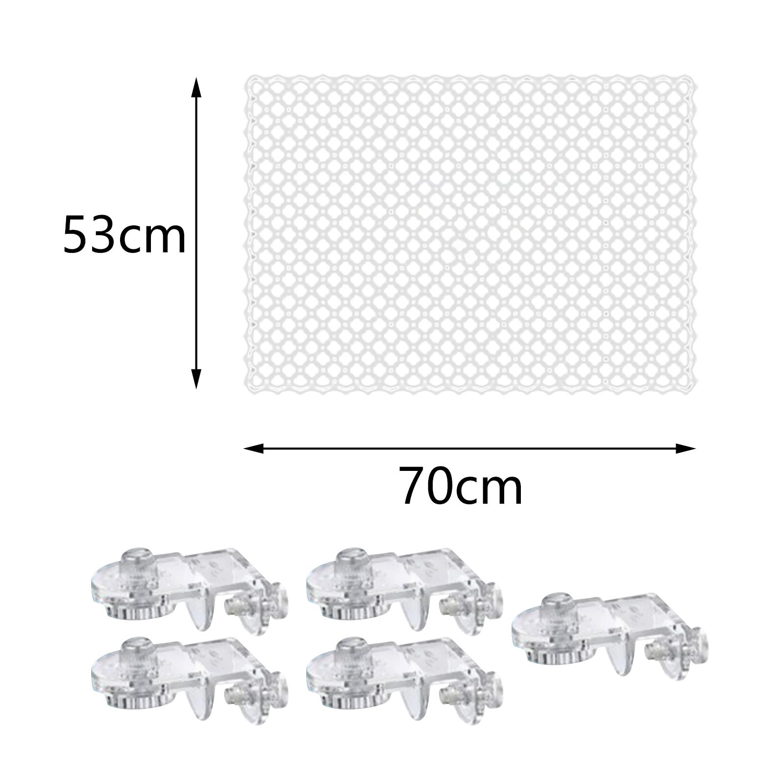 Transparent Mesh Fish Tank Scr - Tank Divider Mesh 评论和价格