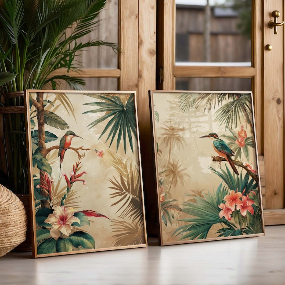 2 Frameless Retro Plant Bird P - Live Plant Fertilizer 评论和价格