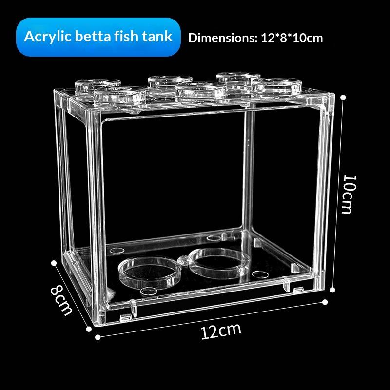 Mini Size Acrylic Fish Tank St - Aquarium Goldfish 评论和价格