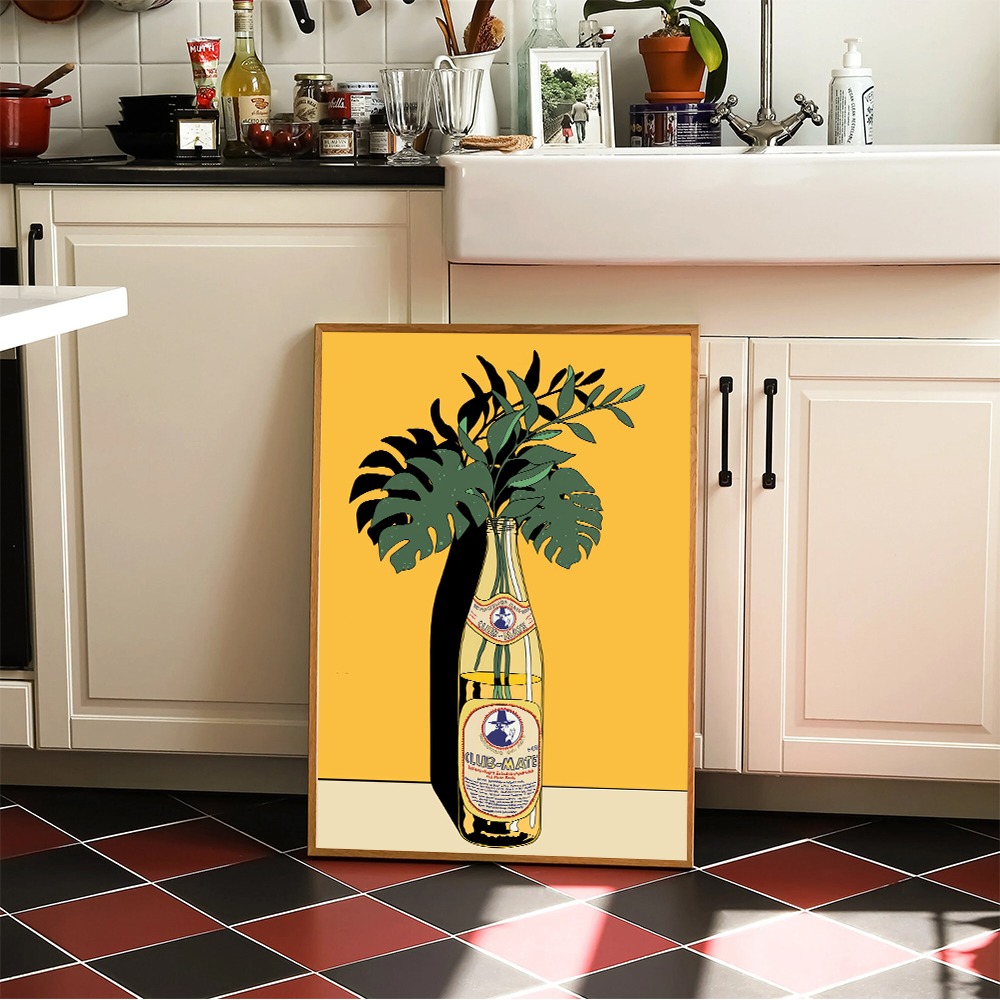 Club Plant Canvas Poster-Frame - Live Plant Fertilizer 评论和价格