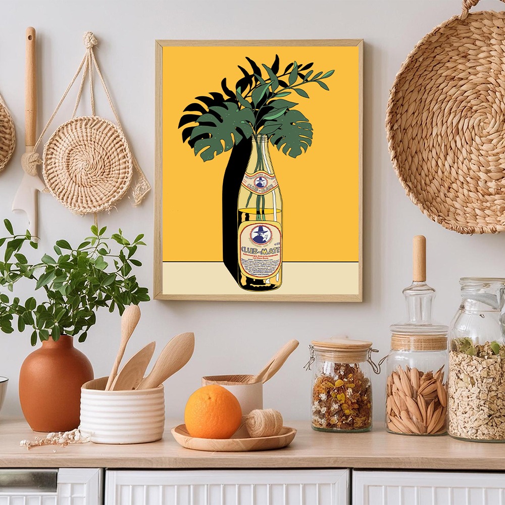 Club Plant Canvas Poster-Frame - Live Plant Fertilizer 评论和价格