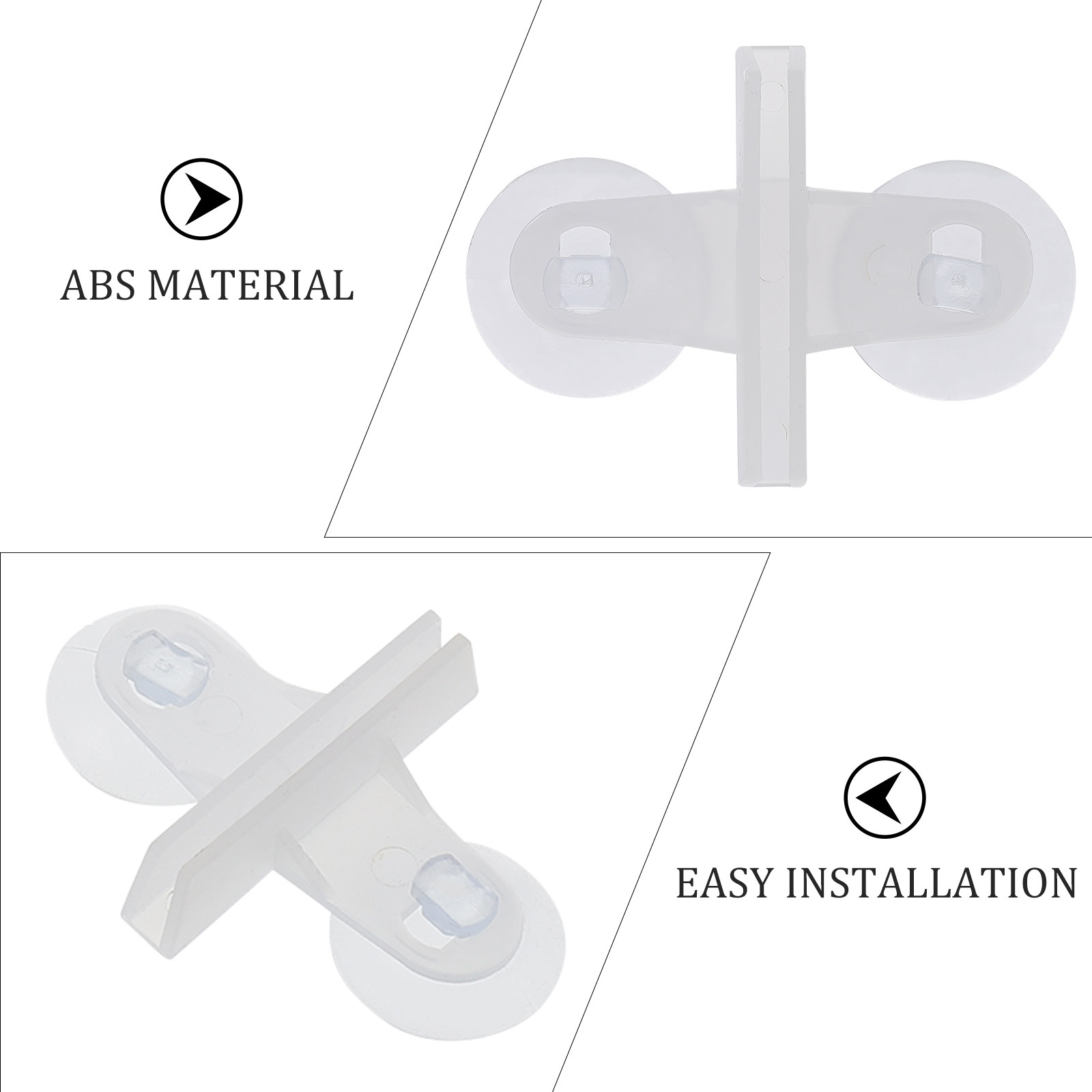 5Pcs Aquarium Glass Clip Isola - Tank Divider Mesh 评论和价格