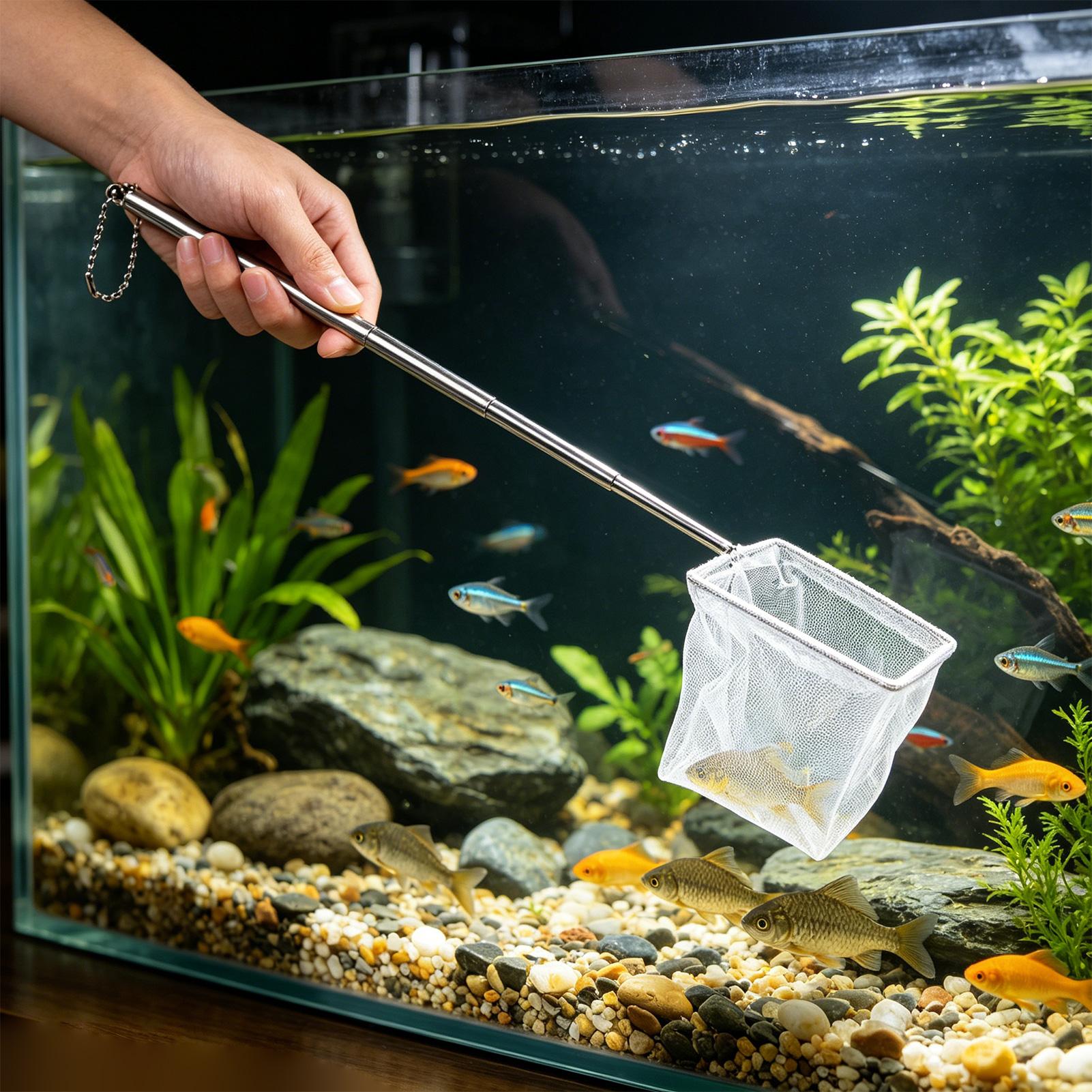 2pcs Small Fish Net Telescopic - Fish Net Handle 评论和价格