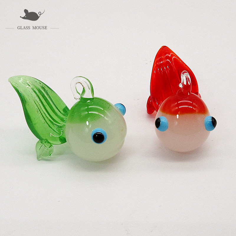 Custom Jade Color Handmade Mur - Aquarium Goldfish 评论和价格