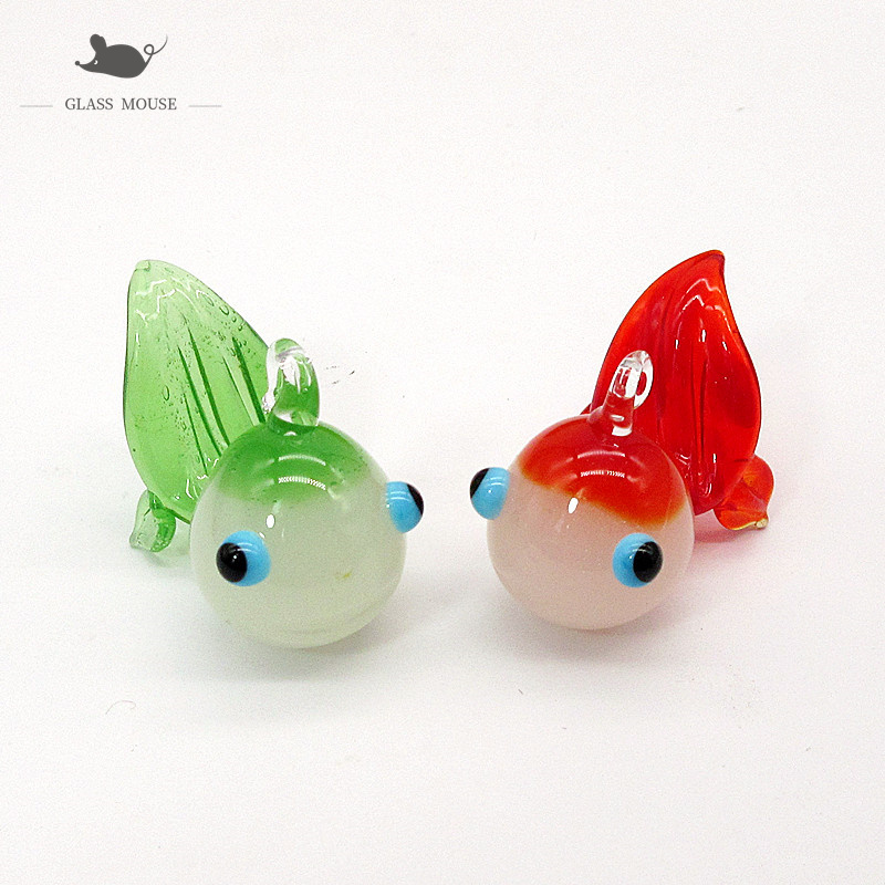 Custom Jade Color Handmade Mur - Aquarium Goldfish 评论和价格