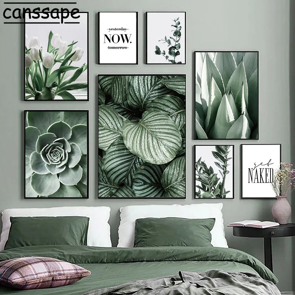 Nature Wall Art Print Succulen - Live Plant Fertilizer 评论和价格