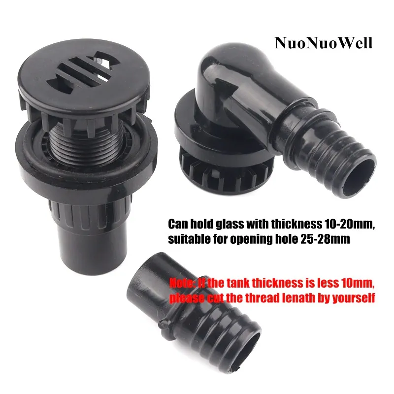 1 piece 20 mm black PVC aquari - Fish Co Aquarium 评论和价格